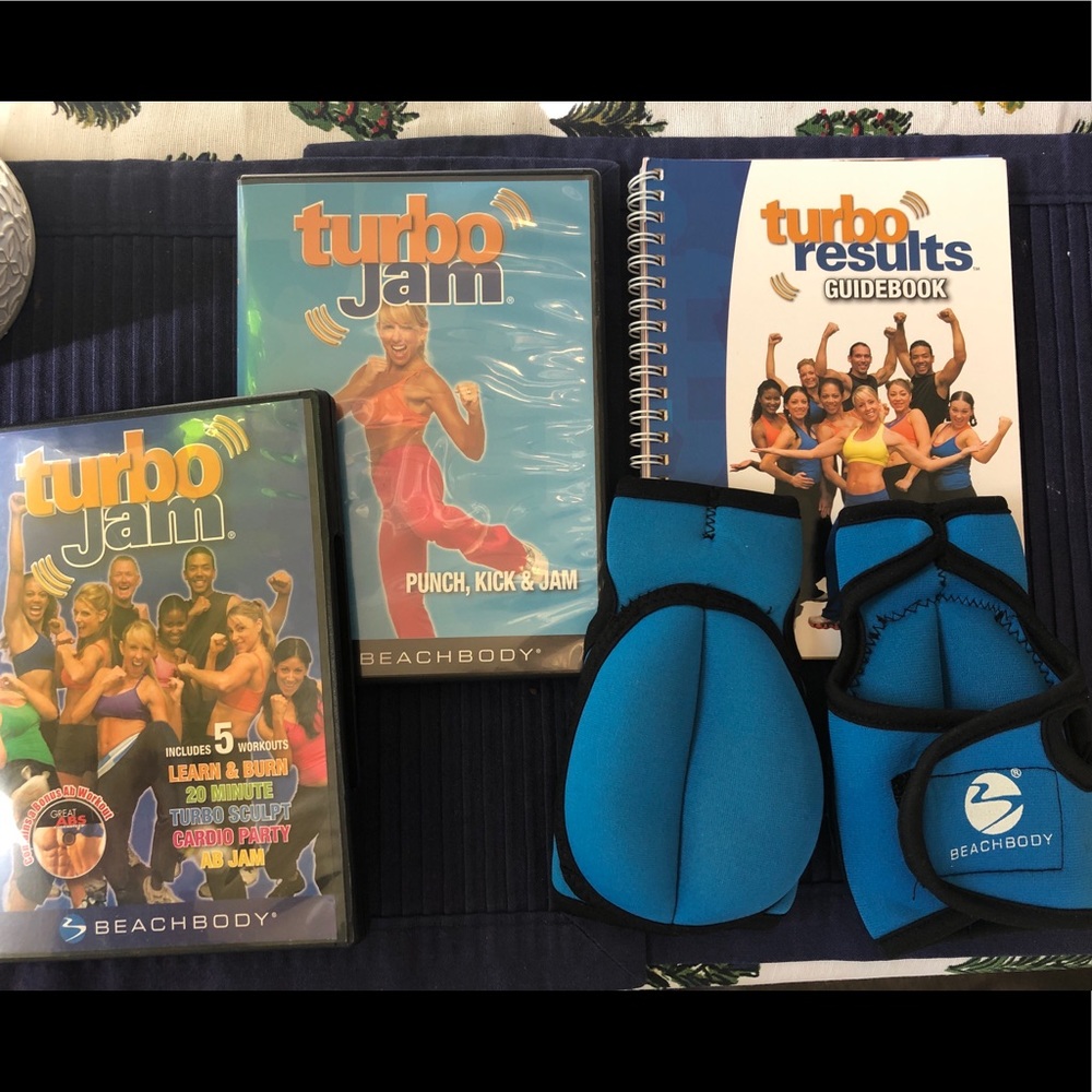 Turbo Jam Set by Beachbody with Hand Weights